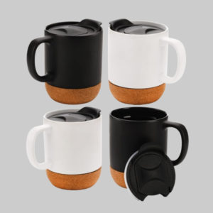Cork Bottom Ceramic Mug
