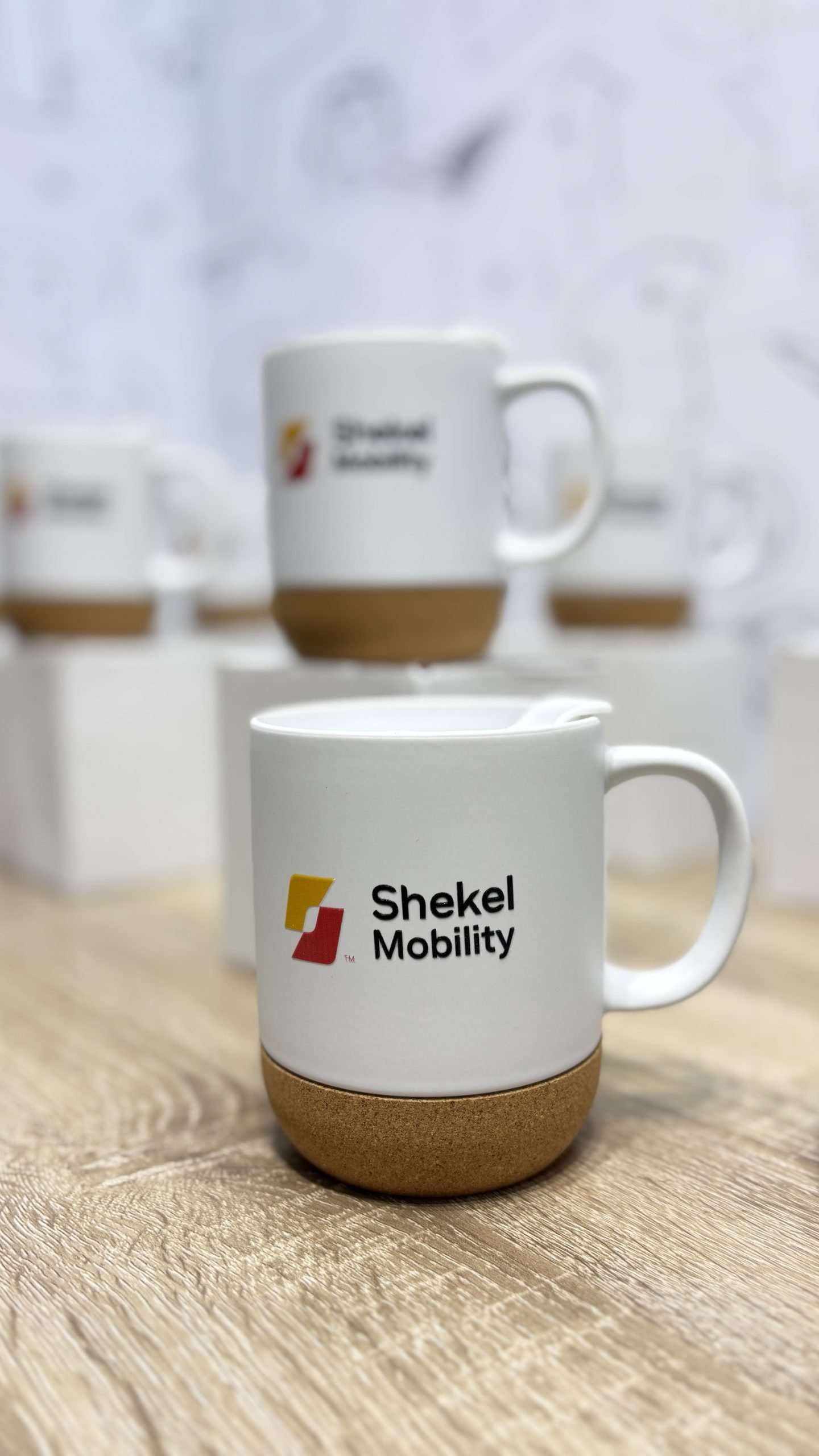 Inklets Logo Cork Bottom Ceramic Mug - Inklets